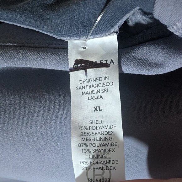 Athleta | Intention Crop D-DD In Blue Colorblock - Picture 8 of 10